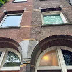 Stepping stones were put in front of homes that people were deported from during the holocaust.