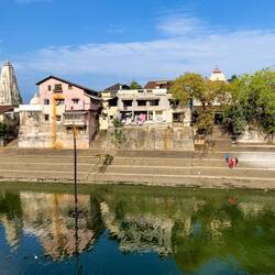 Siddheshwar Mahadeo Temple ... Banganga Temple Tank Area — Mumbai, India.