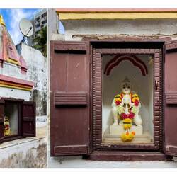 Shree Venkatesh Balaji Temple ... Banganga Temple Tank Area — Mumbai, India.