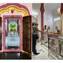 Shree Venkatesh Balaji Temple ... Banganga Temple Tank Area — Mumbai, India.