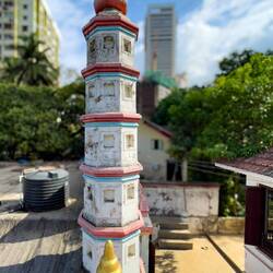 Shree Venkatesh Balaji Temple ... Banganga Temple Tank Area — Mumbai, India.