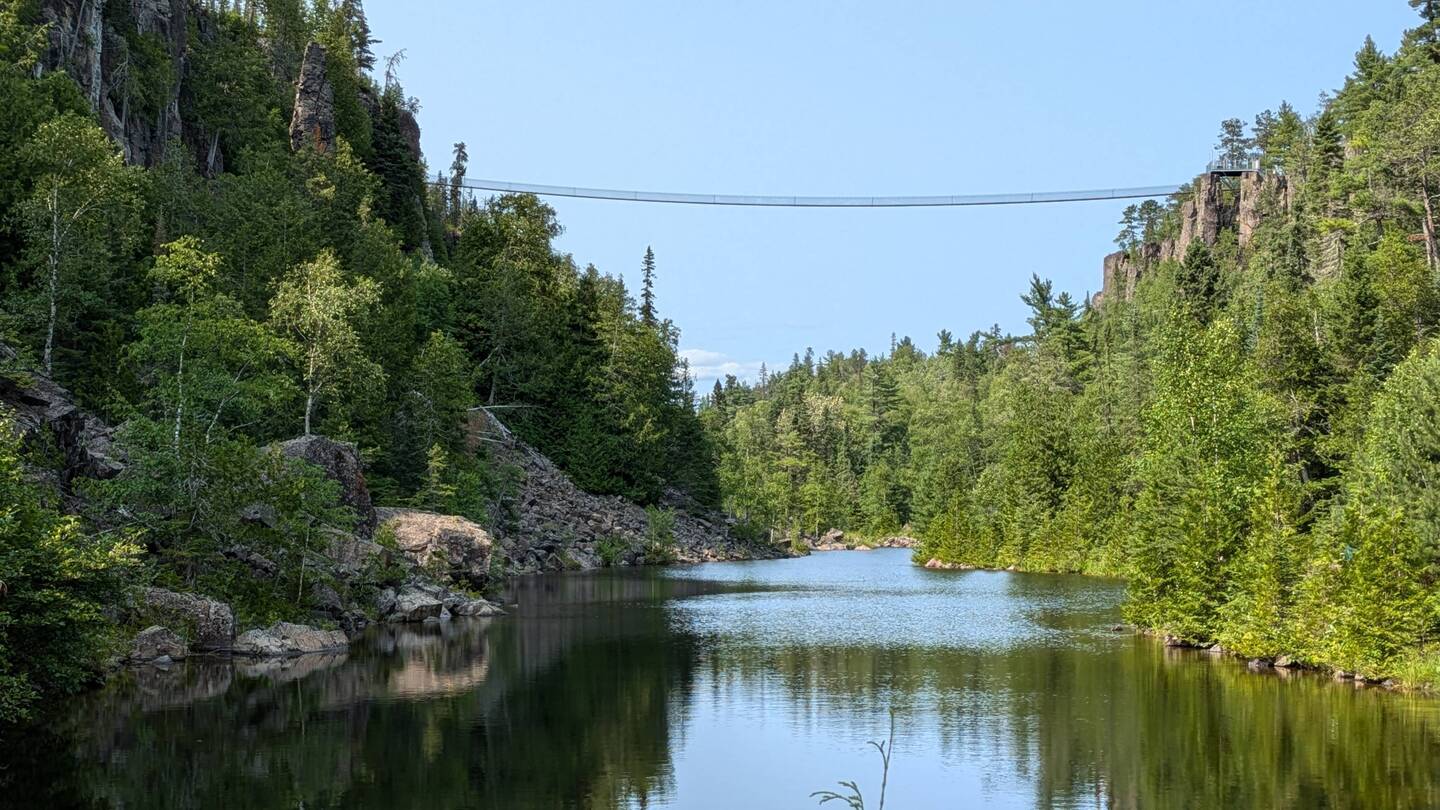 Canada's longest Suspension Bridge