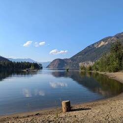 Campingplatz bei Salmon Arm