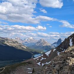 Aussicht, Wanderung am Peyto Lake