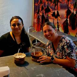 Mit meinem Guide 😊