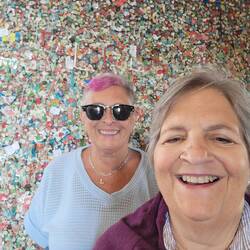 Seattle's famed gum wall