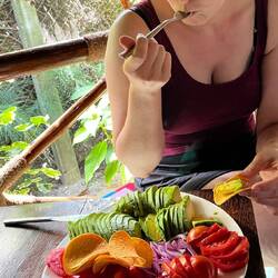 Mittagessen: Deconstructed tacos