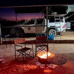 Das erste Lagerfeuer! 🧡