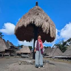 Großer Sonnenschirm