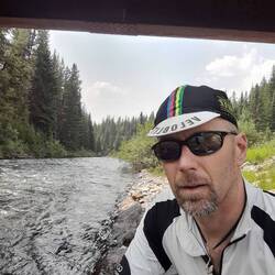 Ich und der Elk River (oder umgekehrt?)