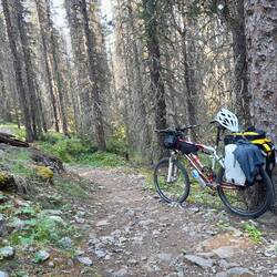 Auf den High Rockies Trail! Flowiger Trail (trotz Gepäck) in gewaltiger Umgebung
