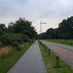 Flach und endlos... Joggen in Holland...