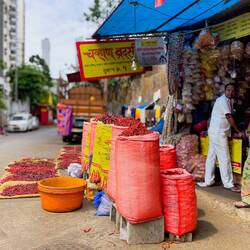 Lalbaug Spice Market — Mumbai, India.