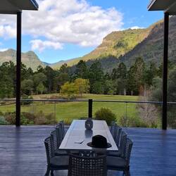 View from Eco Lodge entrance