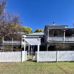 Restored Queenslander home, with the friendliest pup! Boonah