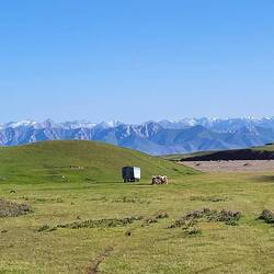 Letzter Blick nach Kirgistan