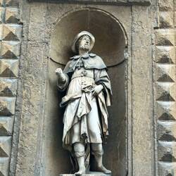 St. James. I always keep an eye out from him since the Camino