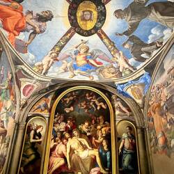 The chapel is small but really beautiful.