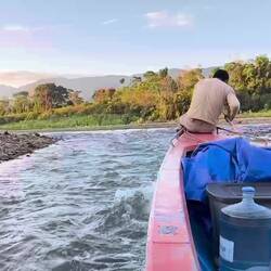 Working to move up stream