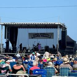 Blues festival we happened upon in Rockland