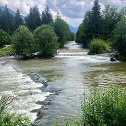 Illerursprung - hier fließen 3 Flüsse ineinander.
