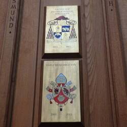 Coats of arms, Cardinal Ratzinger, Pope B26