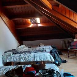 Meine heutige Unterkunft: Camino y Leyenda.