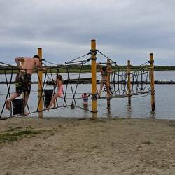 Ab übers Wasser....