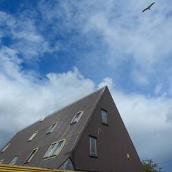 No sign of what this unusual building was used for