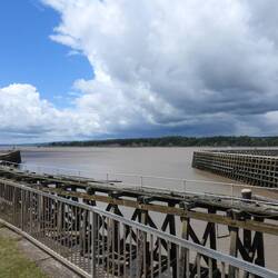 Where Sharpness Lock exits to the Severn