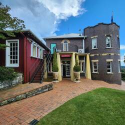 Nearby old buildings