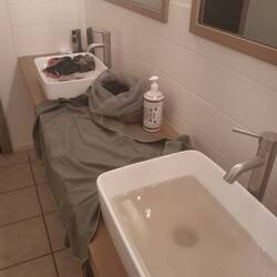 Waschtag, jetzt wieder mit 231g weniger Staub und Salzkristallen unterwegs