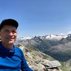 Blick auf die Zillertaler Alpen