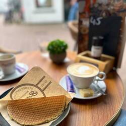 Gouda ist auch für die Sirupwaffeln bekannt!