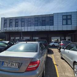 Mercedes Werkstattbesuch