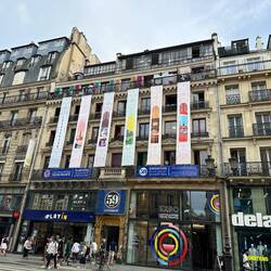 The facade of 59 Rivoli.
