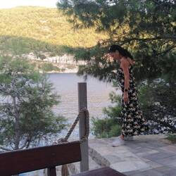 Local und Weinverkostung in einer wunderschönen Bucht