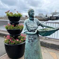 Die Herings-Frau in Stornoway