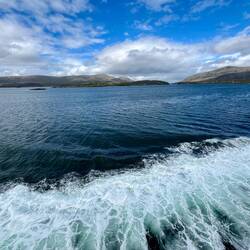 Tarbert (Harris) in Sicht