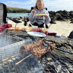 BBQ am Mealista Beach