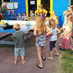 ...und zum Tagesabschluss noch eine Extraportion Tanzen...