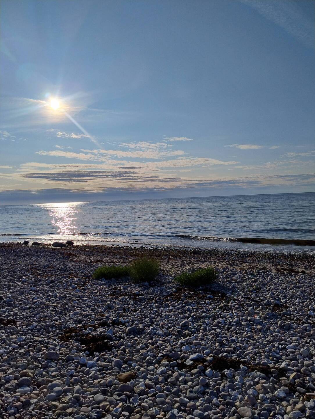 Sonnenuntergang minus vier Stunden