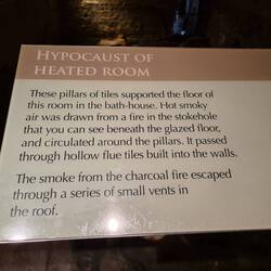 Some info about the heated floors