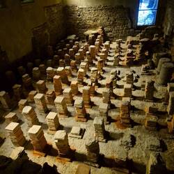 How the Romans heated the floors