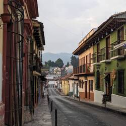 Some of the old streets of San Cristobal