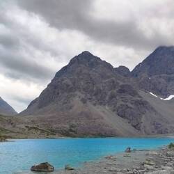 Blau, blauer, Gletschersee