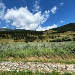 Just look at the stunning colours of the Aosta Valley!