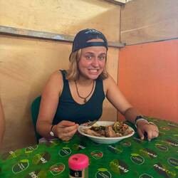 Das war glaub ich das Essen was alles ausgelöst hat- scharf!