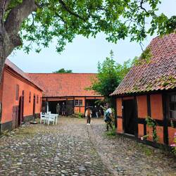 Dye factory buildings