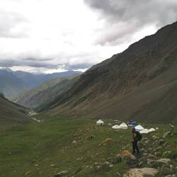 Kurz vorm Regen nach 8 Stunden endlich ankommen!